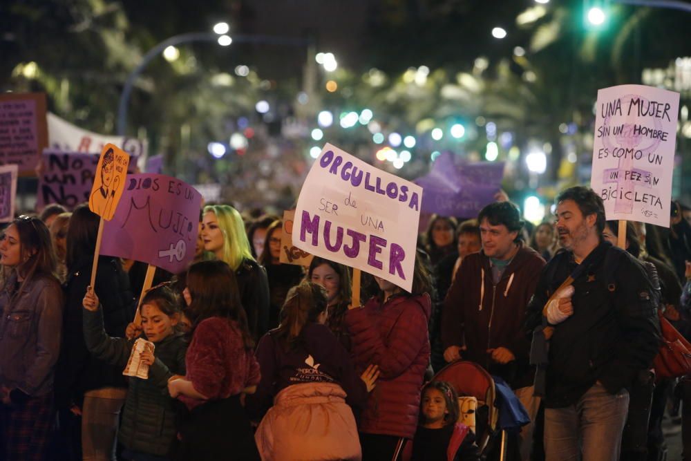 Manifestación del 8M en Alicante