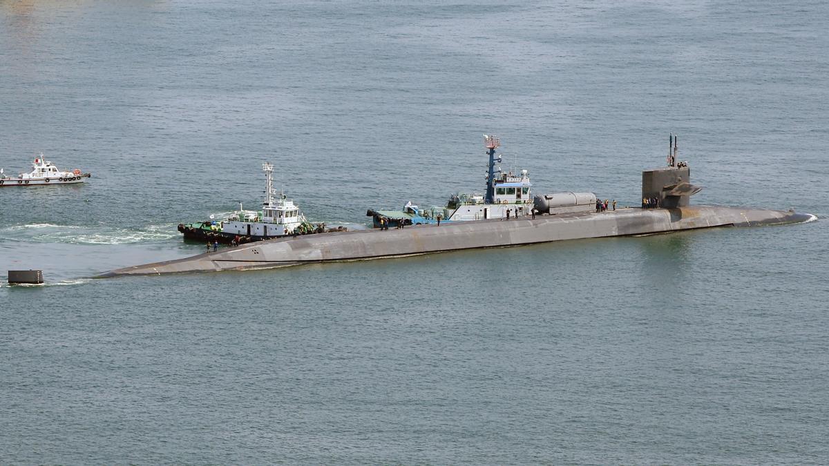 Submarino nuclear de EEUU USS Michigan