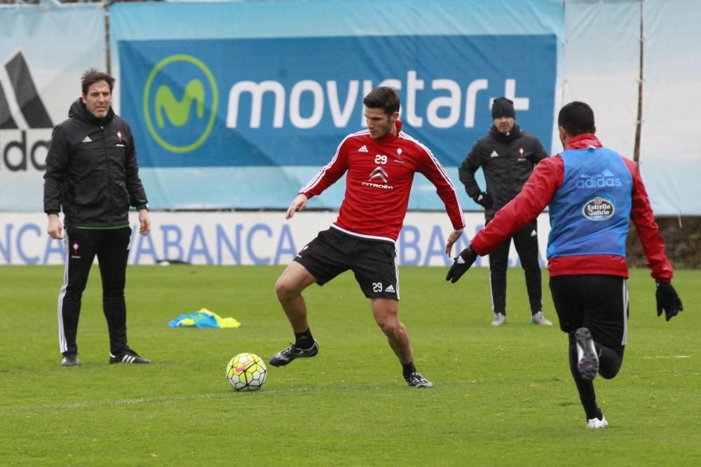 El Celta sigue con su puesta a punto para el derbi