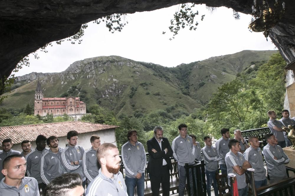 La visita del Oviedo a Covadonga