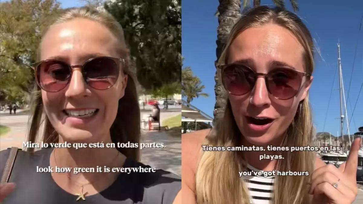 Una extranjera tiene claro que no viajaría en Barcelona