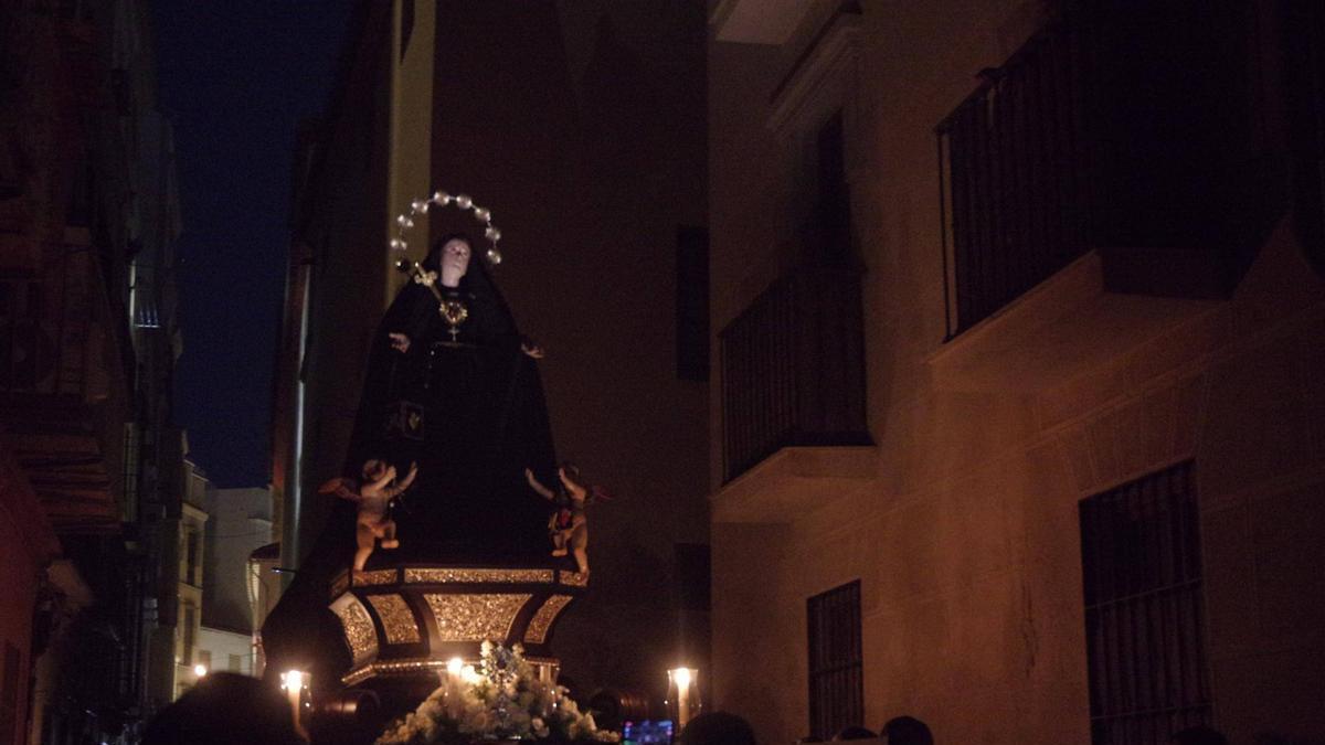 La Virgen de los Servitas este Viernes Santo de 2026.