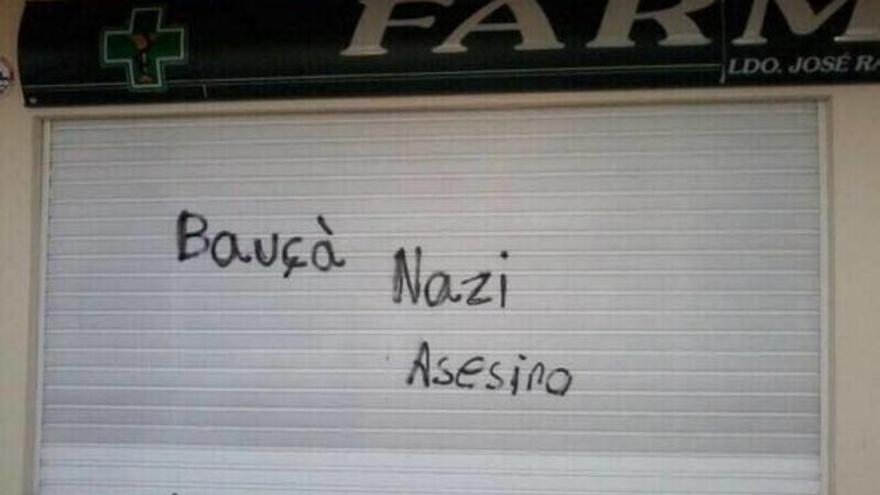 Los acusados niegan haber pintado &quot;nazi&quot; en la farmacia de Bauzá