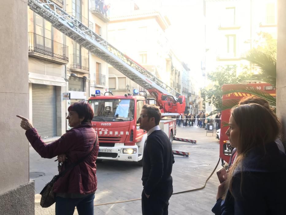 Una dona mor en un incendi a FIgueres