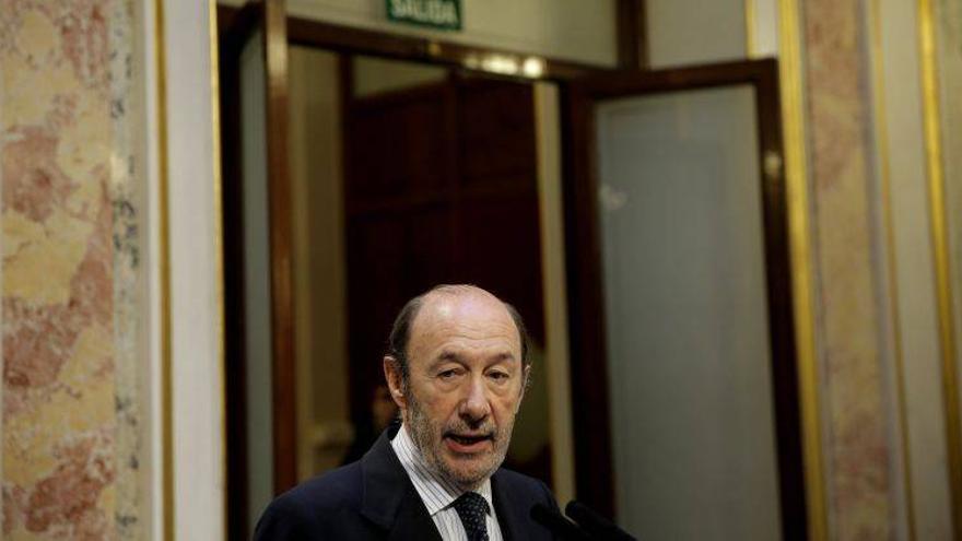 Rubalcaba condiciona el congreso abierto del PSOE a que haya &quot;consenso&quot;