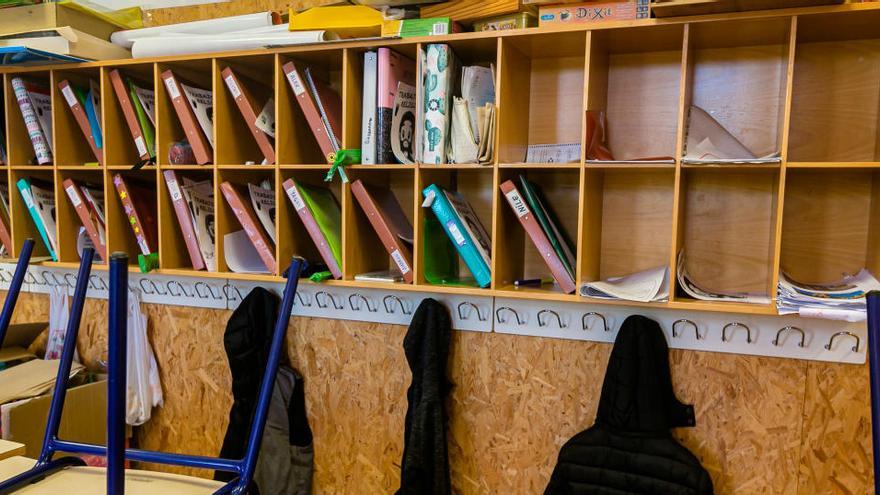 Fotografía de archivo de un colegio en la provincia de Alicante.