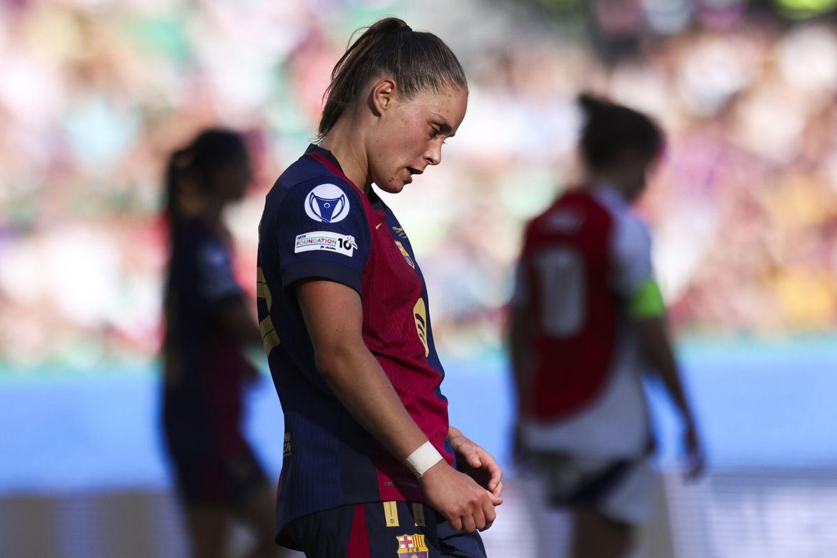 Les imatges de lArsenal - Barça de la final de la Champions femenina