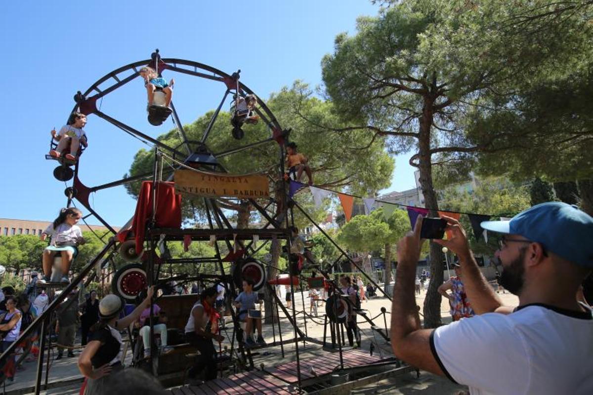 Último dia de Mercè en el Parc Joan Miró