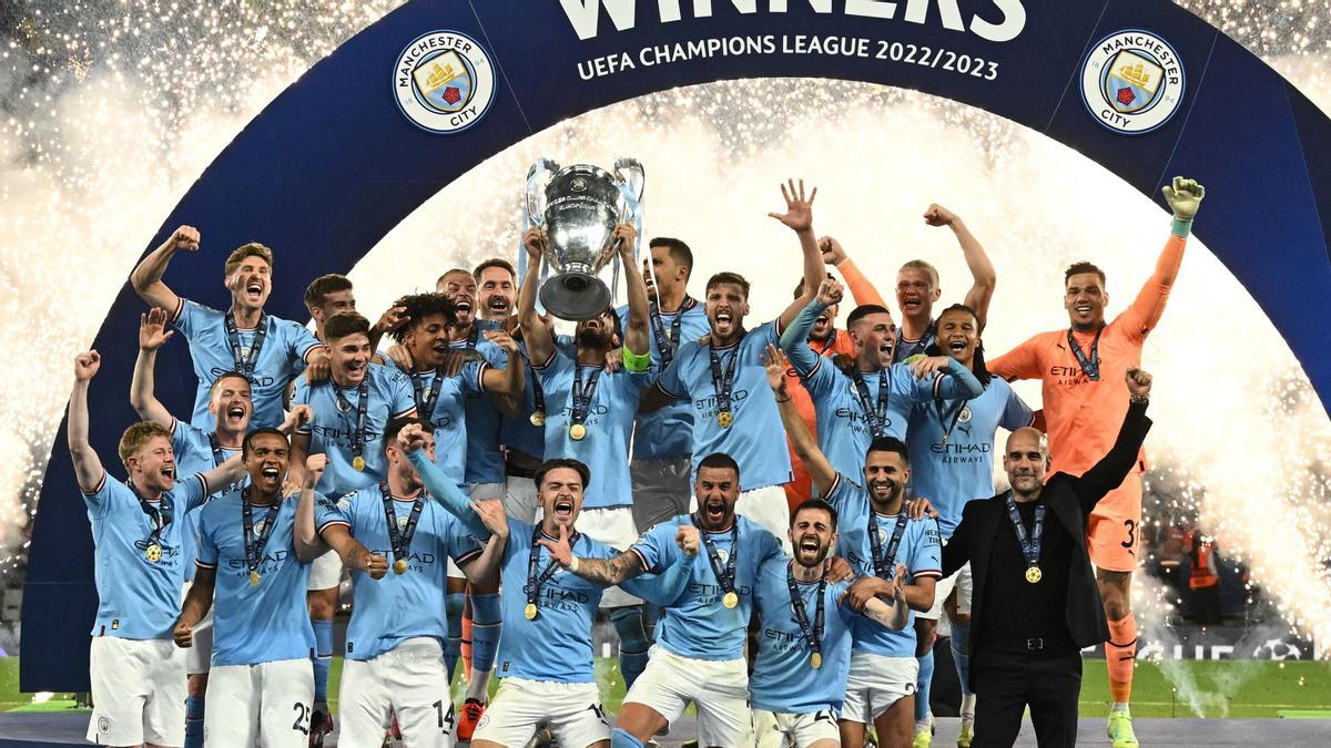 El Manchester City de la mano de Pep Guardiola se corona en Europa