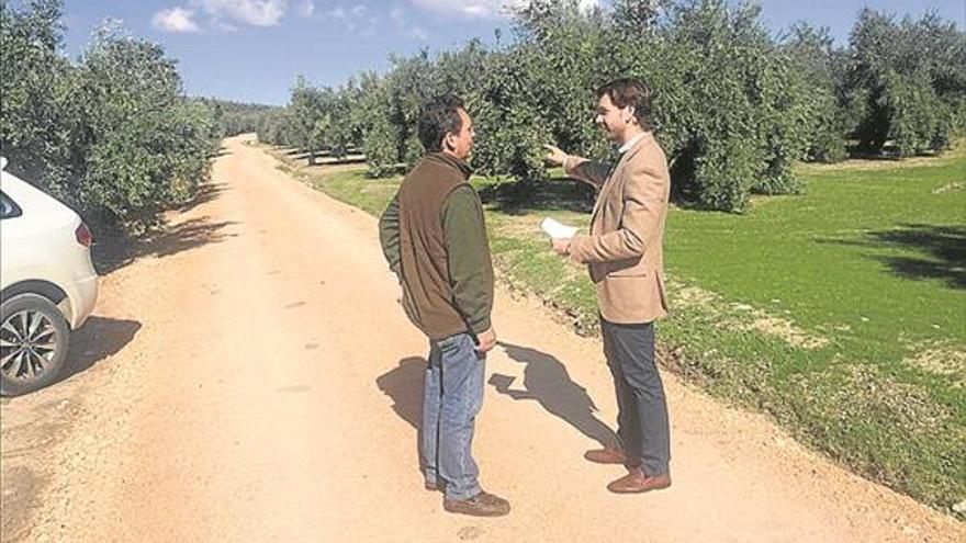 “Cabra Activa” permite mejoras en cinco caminos rurales de la localidad