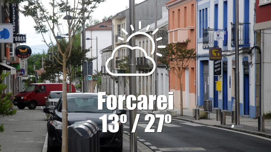 El tiempo en Forcarei: previsión meteorológica para hoy, jueves 4 de julio