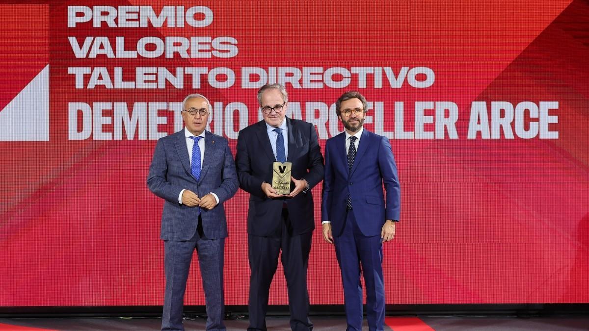 VI Gala Valores Deporte - Demetrio Carceller, Premio Valores Talento Deportivo