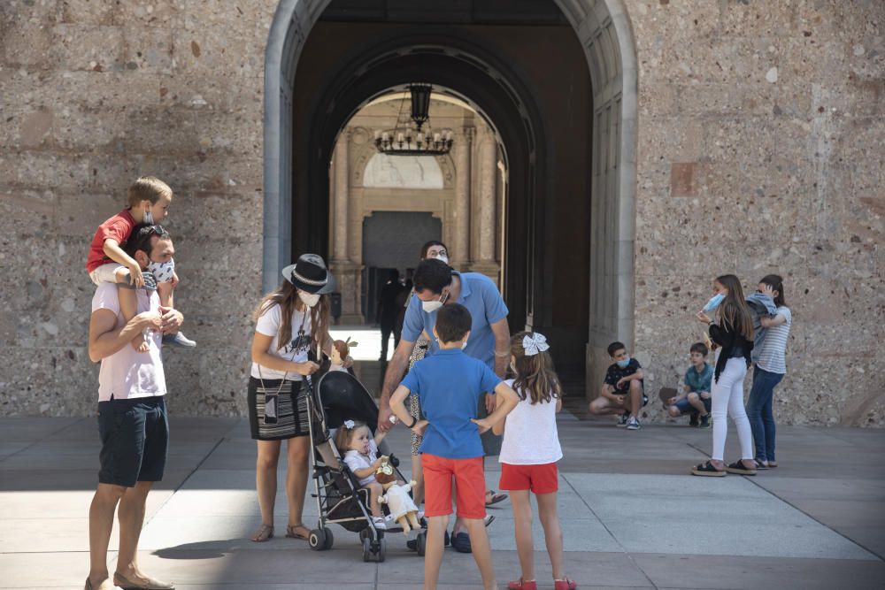 Montserrat reobre els accessos amb l'aeri i el cremallera després de la pandèmia