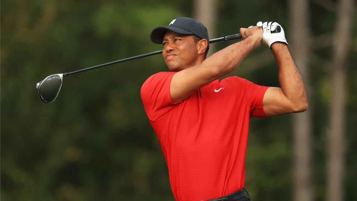 Tiger Woods, en un torneo de golf