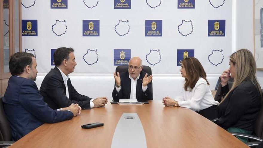 Reunión entre el Cabildo de Gran Canaria y los promotores de Dreamland