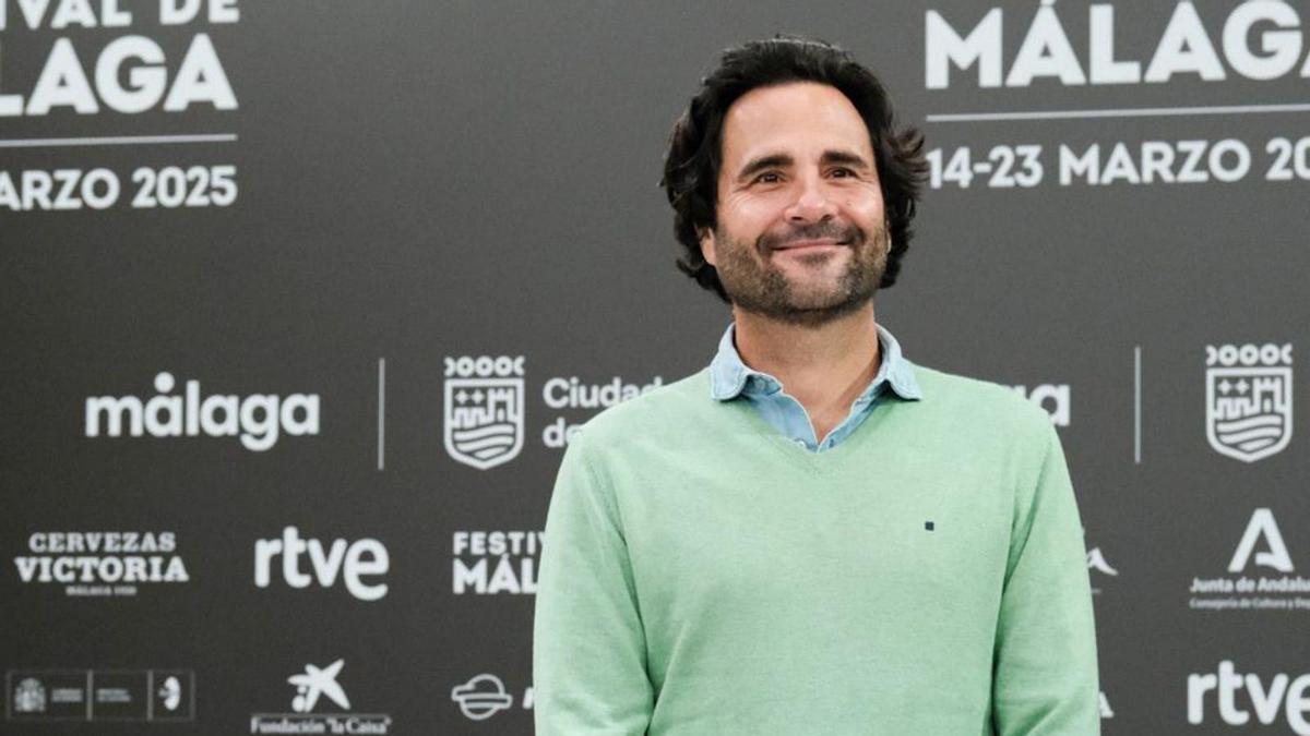 El director y guionista Álvaro Díaz Lorenzo, ayer.