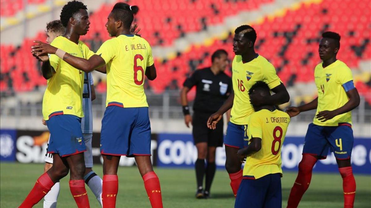 A Ecuador solo le resta un partido en el grupo B.