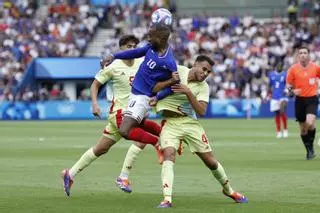 La final de fútbol en los Juegos Olímpicos entre Francia y España, en imágenes