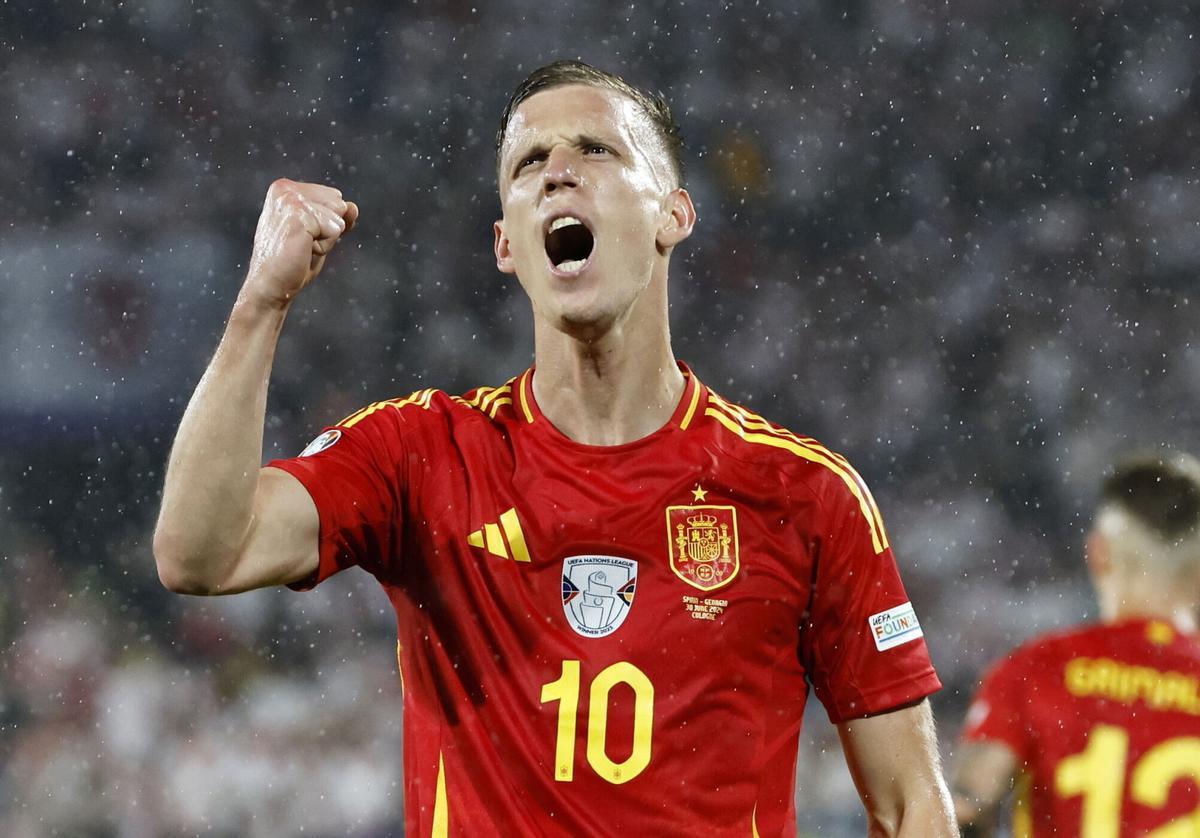 Dani Olmo ya sabe lo que es marcar en Tiflis