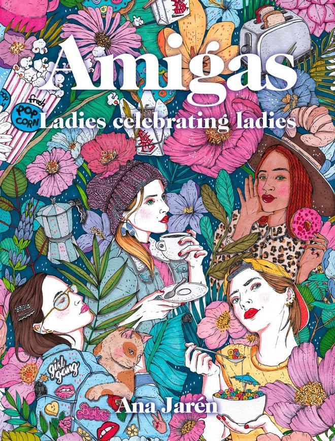 Libro 'Amigas' de la ilustradora Ana Jarén