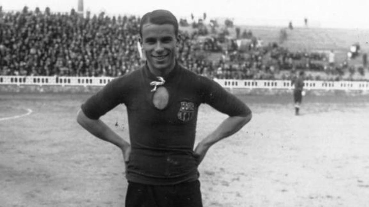 Josep Samitier fue uno de los primeros jugadores emblemáticos del FC Barcelona