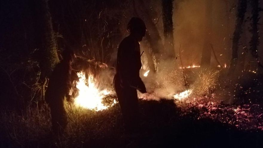 Los agentes del servicio de extinción, esta noche // FdV
