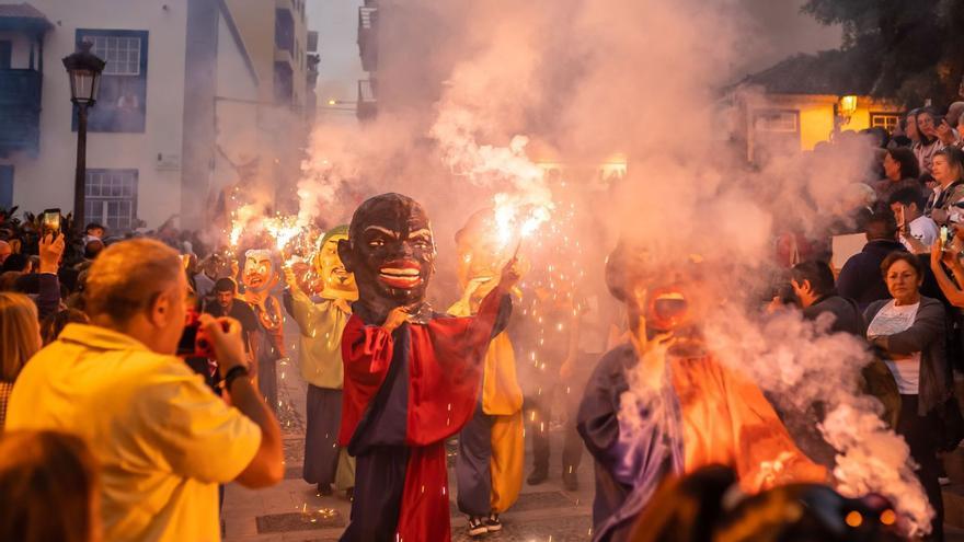 Uno de los grupos palmeros que participará en la Proclama de Danzas. | E. D.