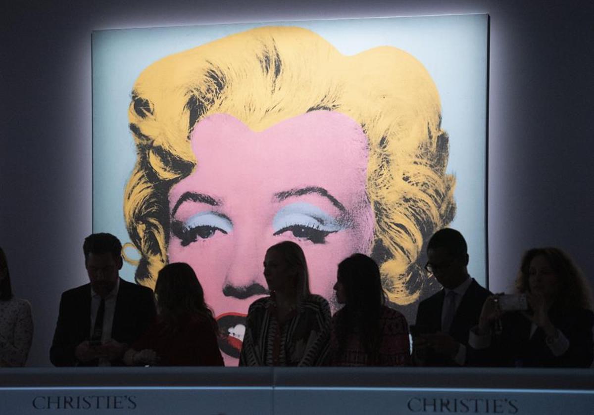 La serigrafía de Monroe, convertida en la obra más cara del siglo XX.