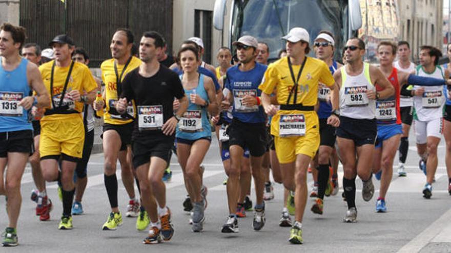 Imagen de la maratón celebrada el domingo en Málaga.