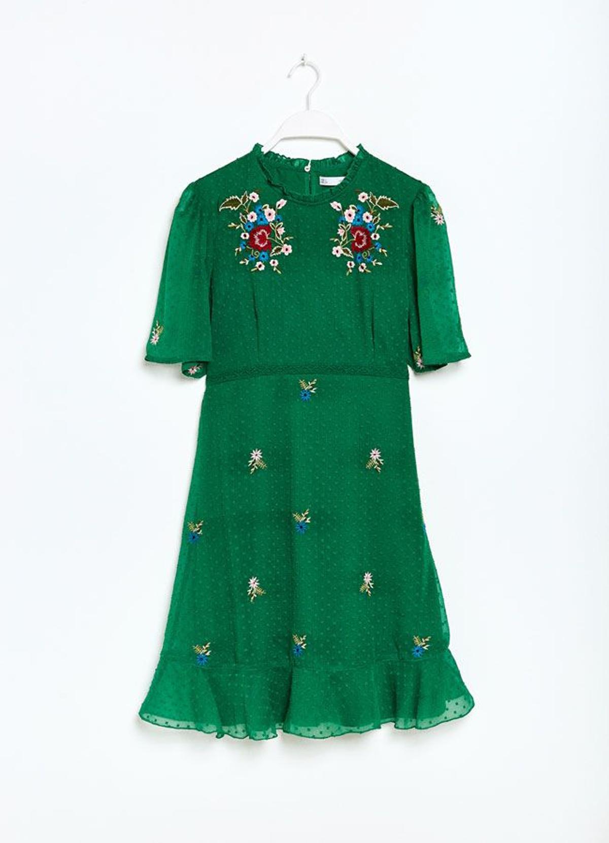 Un vestido verde de Sfera