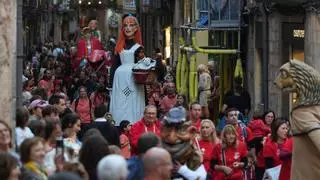 Les imatges de les cercaviles d'inici de les Fires de Girona