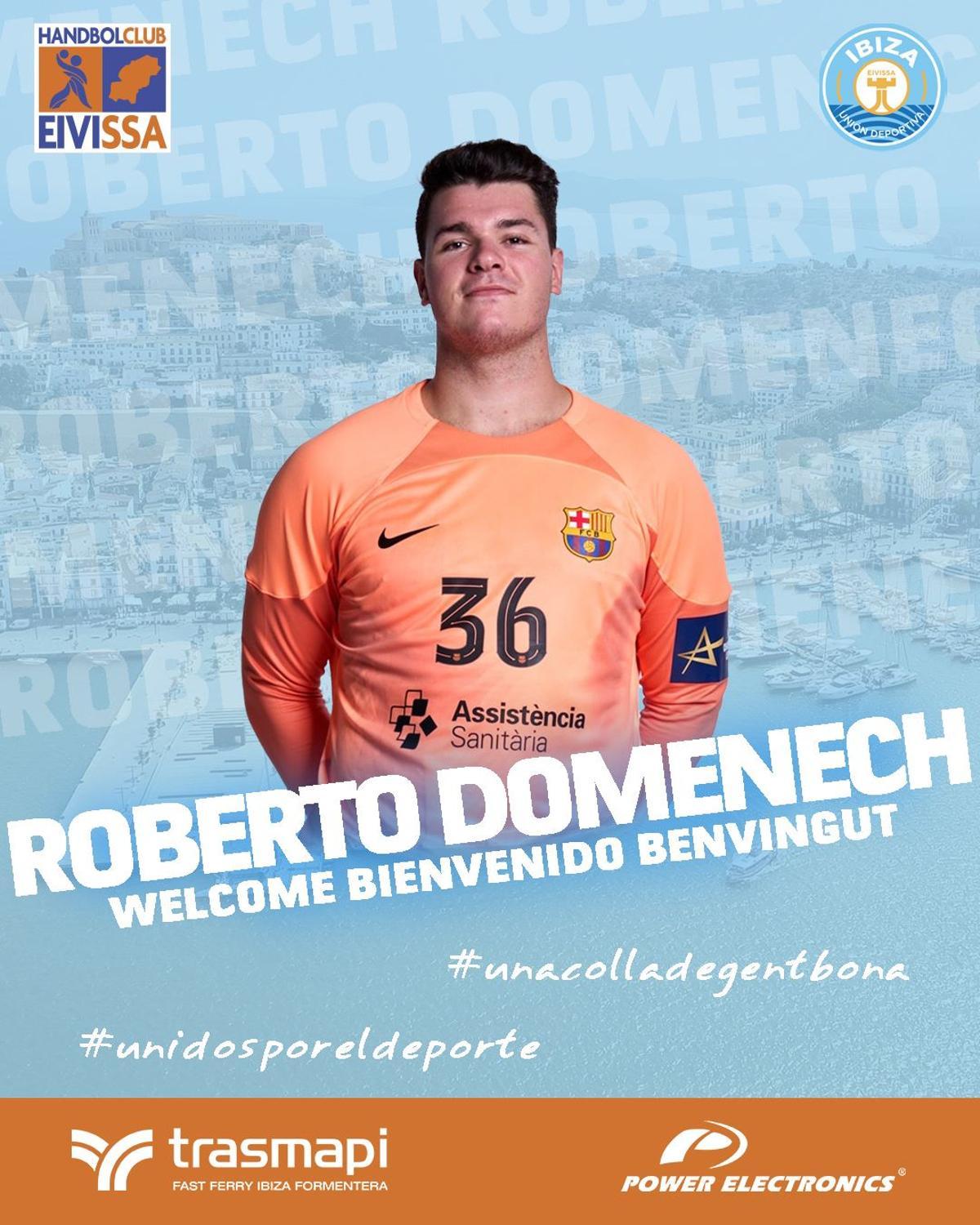 Roberto Doménech, nuevo portero para la plantilla 2023-24 del Trasmapi 