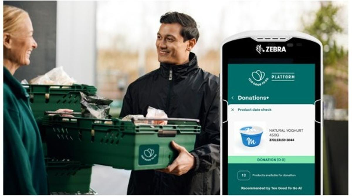 Imagen promocional de la nueva app Donations + de la plataforma Too Good to Go.