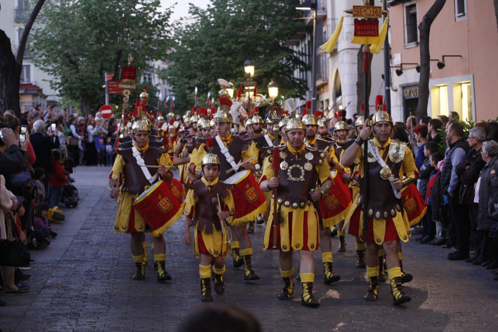 Entrega del pendó dels Manaies de Girona