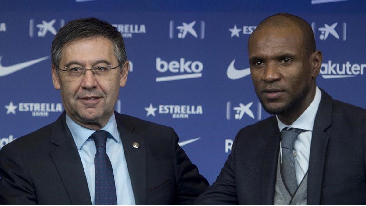 Bartomeu mantiene a Abidal en su cargo en el Barça