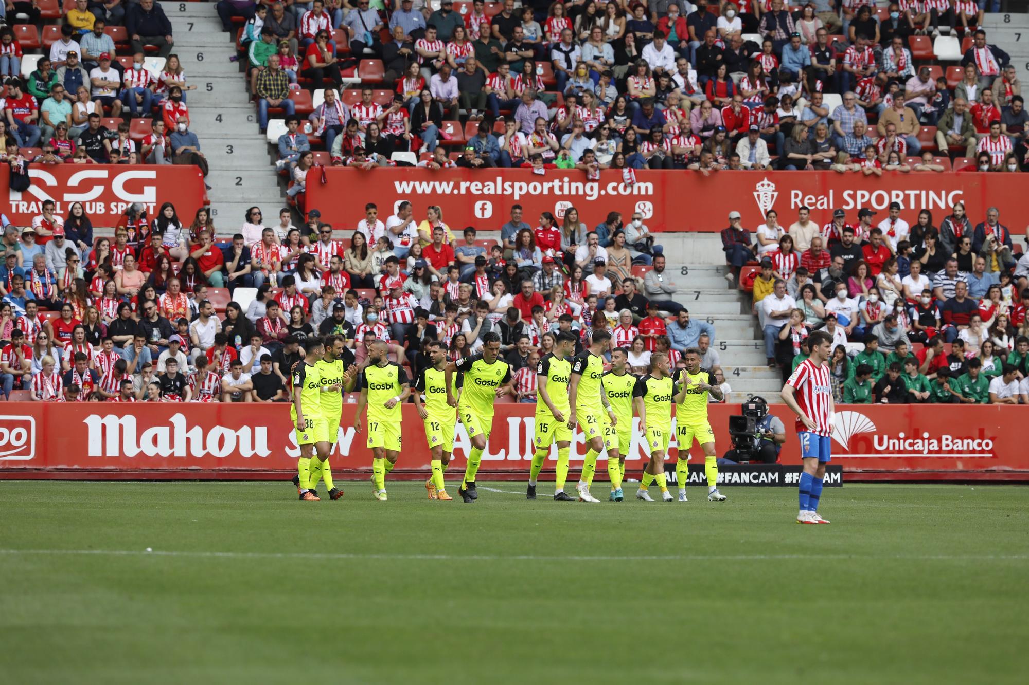 Las mejores imágenes de la victoria del Sporting ante el Girona