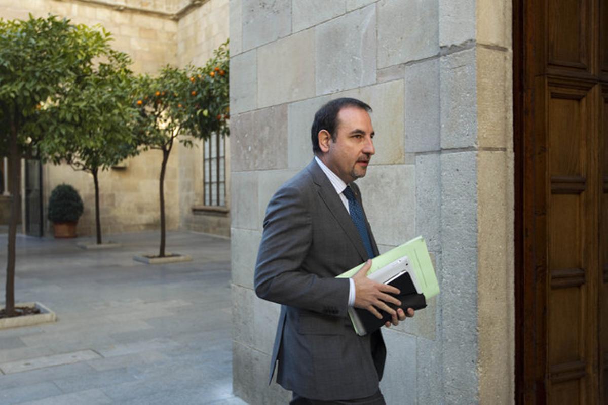 El conseller d’Interior, Ramon Espadaler. El conseller d’Interior, Ramon Espadaler.