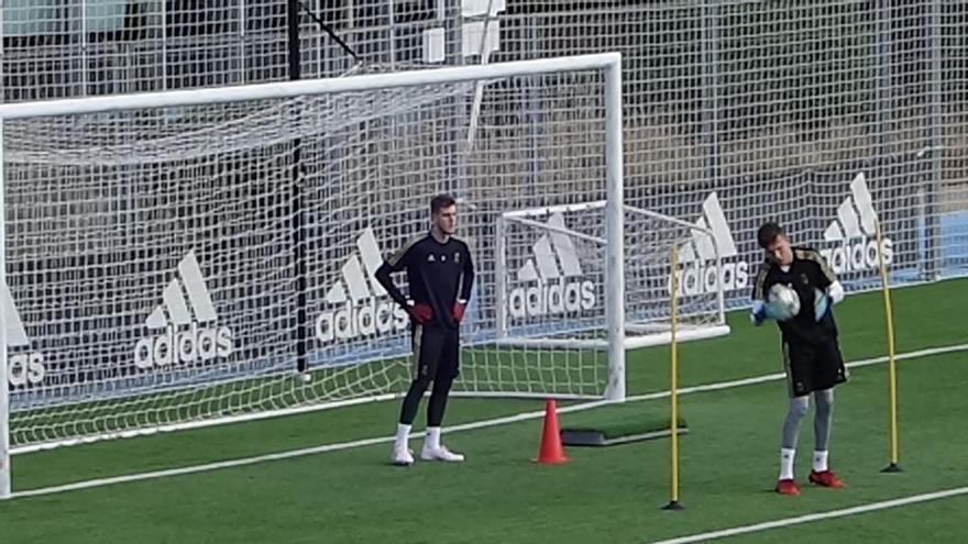 Sergio Riera, portero del Arenal a prueba con el Real Madrid