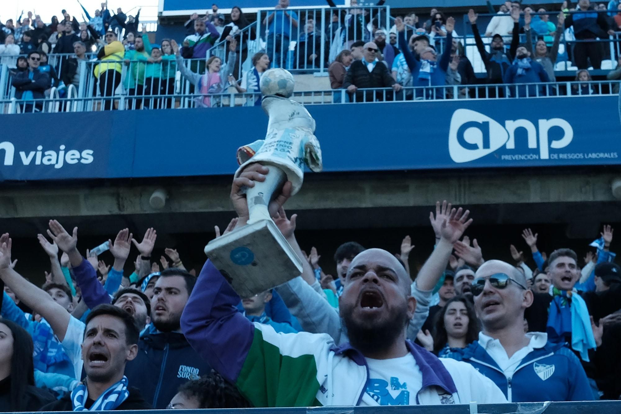 El Málaga CF - Atlético Baleares, en fotos