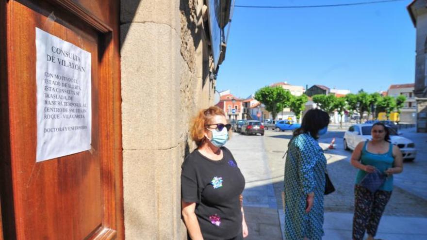 El consultorio de Vilaxoán permanece cerrado desde el inicio de la pandemia.