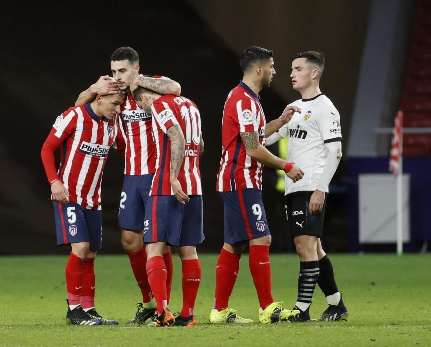 Atlético de Madrid - Valencia, en imágenes