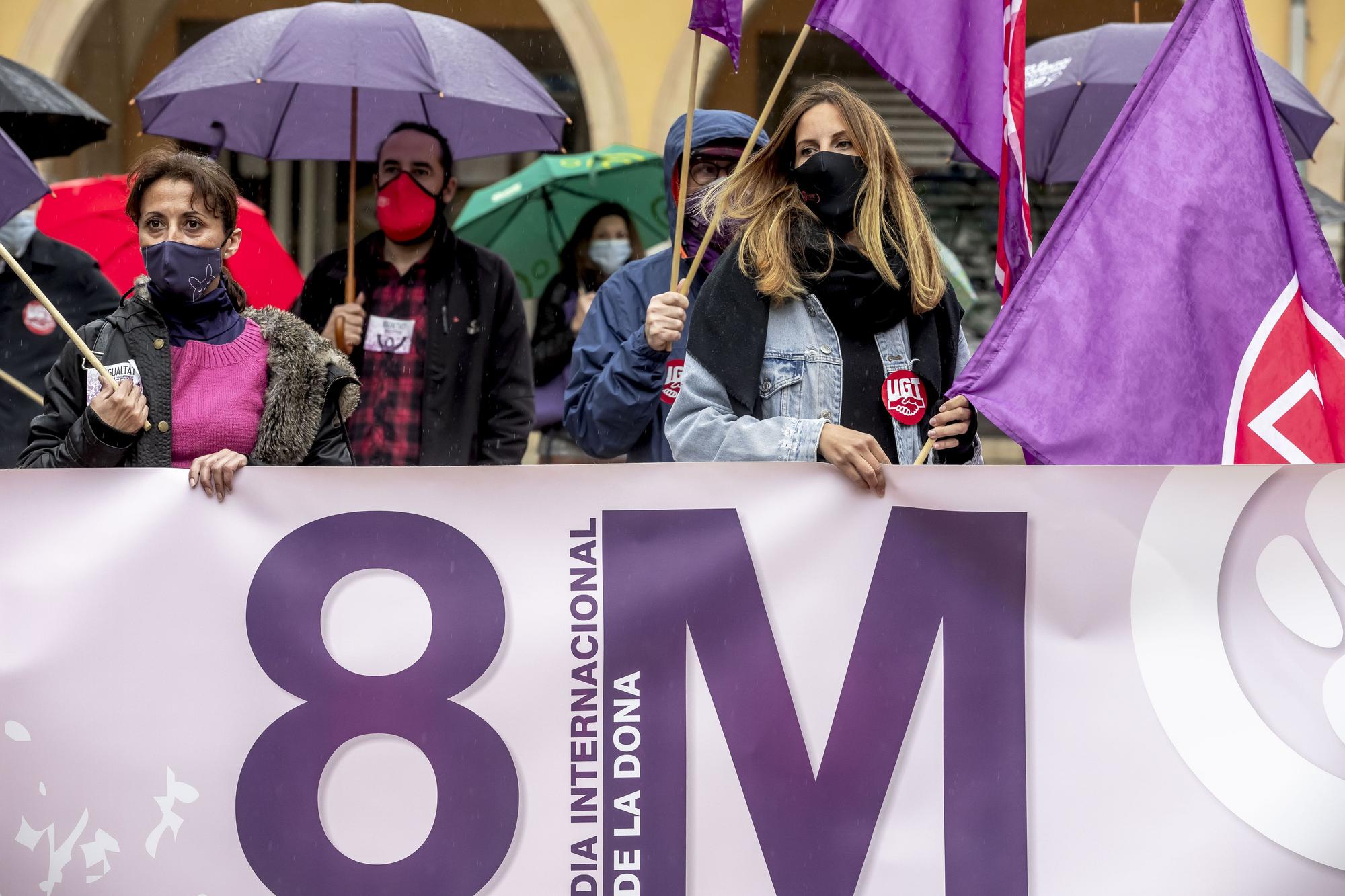 Las mujeres sindicalistas reclaman en Palma políticas de igualdad