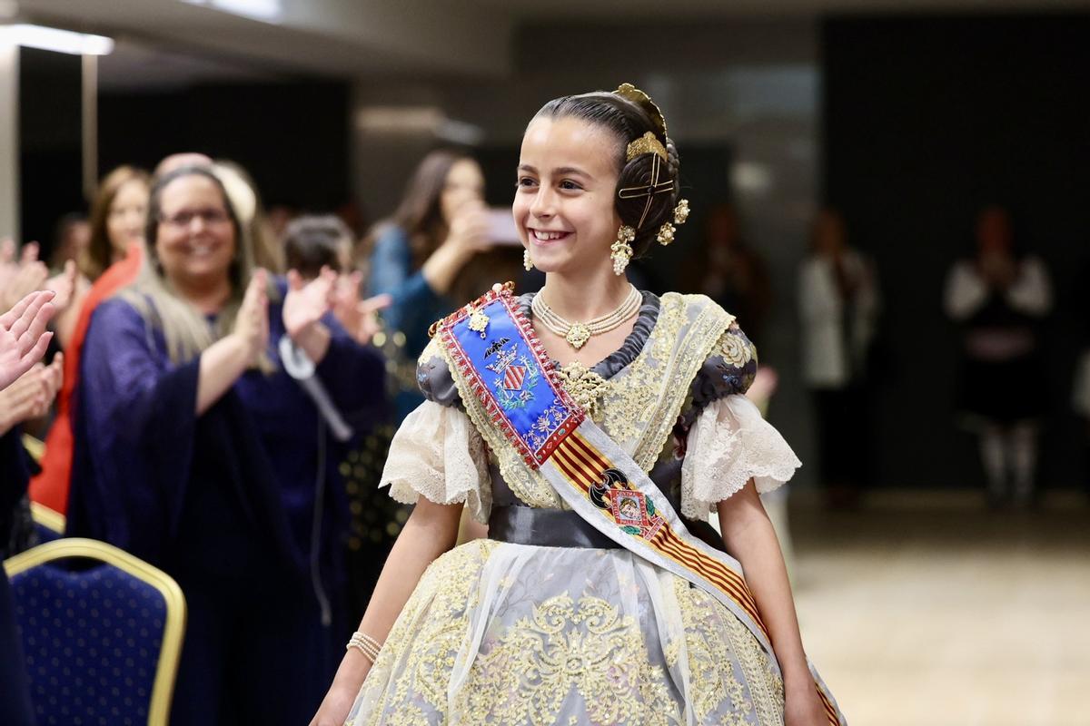 Carmen, Marta, Martina y Ani reciben honores en la fiesta grande de la Federación Fallas Centro