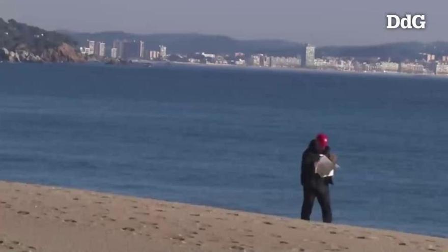 La façana marítima de la Costa Brava pràcticament recuperada un any després del temporal Gloria