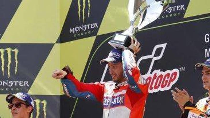 Andrea Dovizioso regna a Montmeló  i suma el seu segon triomf seguit