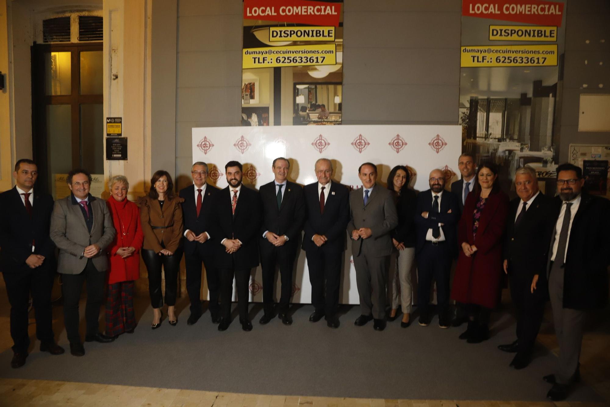 Presentación del cartel de la Semana Santa de Málaga de 2023