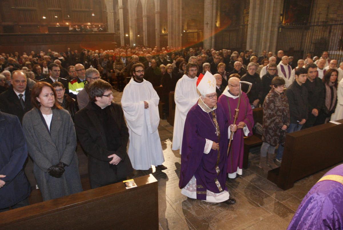 Missa exequial pel bisbe emèrit Jaume Camprodon Missa exequial pel bisbe emèrit Jaume Camprodon