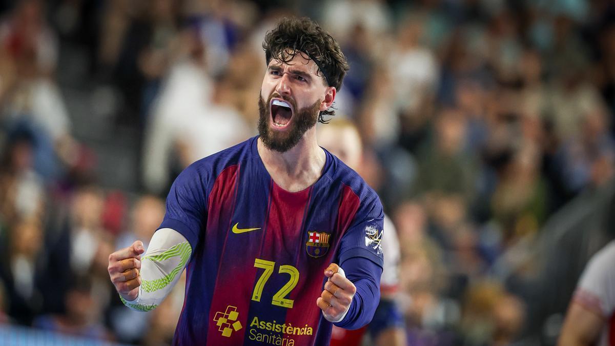 El Barcelona superó al Aalborg Handbold (37-32) en una ajustada semifinal que llegó hasta el tiempo extra