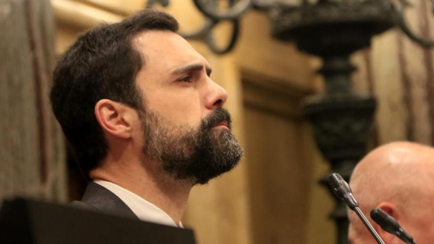 El president del Parlament, Roger Torrent