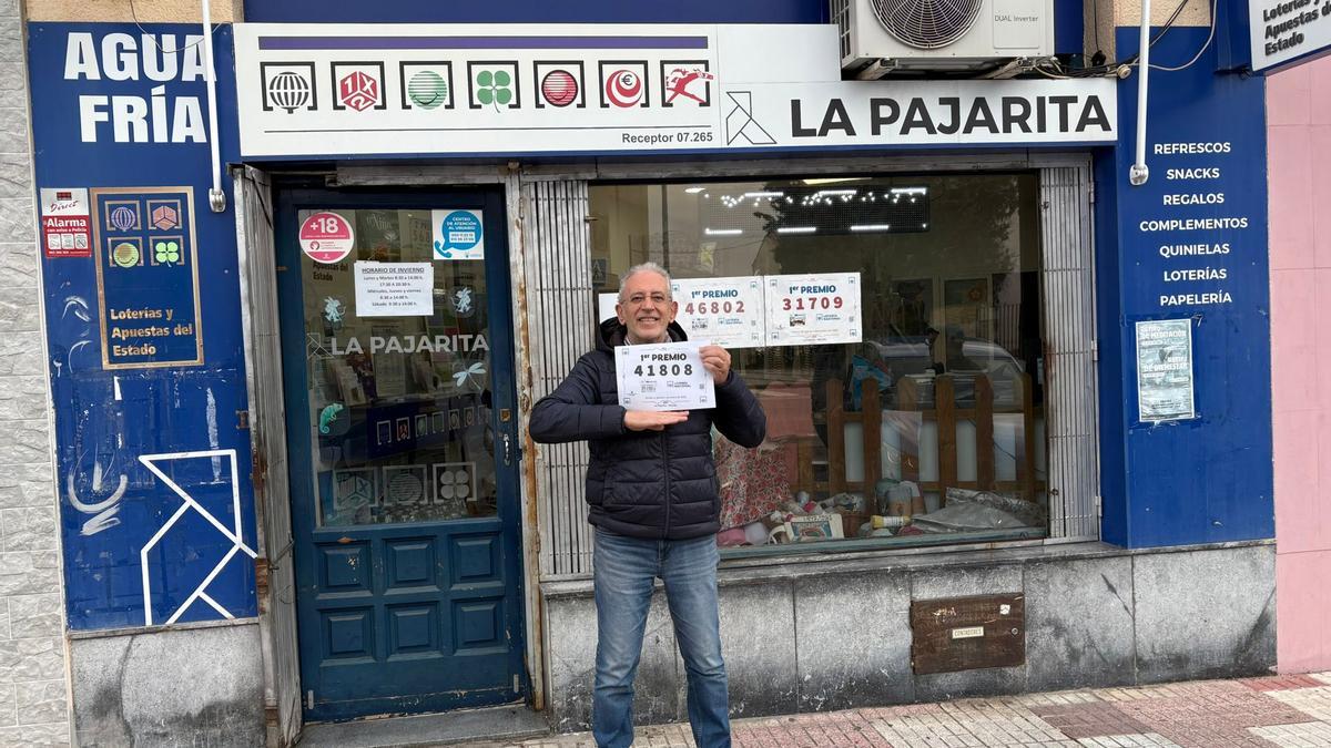 La suerte vuelve a llamar a la puerta de La Pajarita en Mérida.